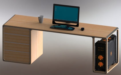stort pc bord