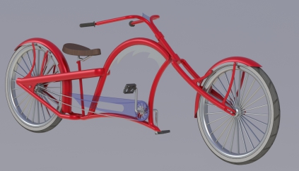 chopper/lowrider cykel 1